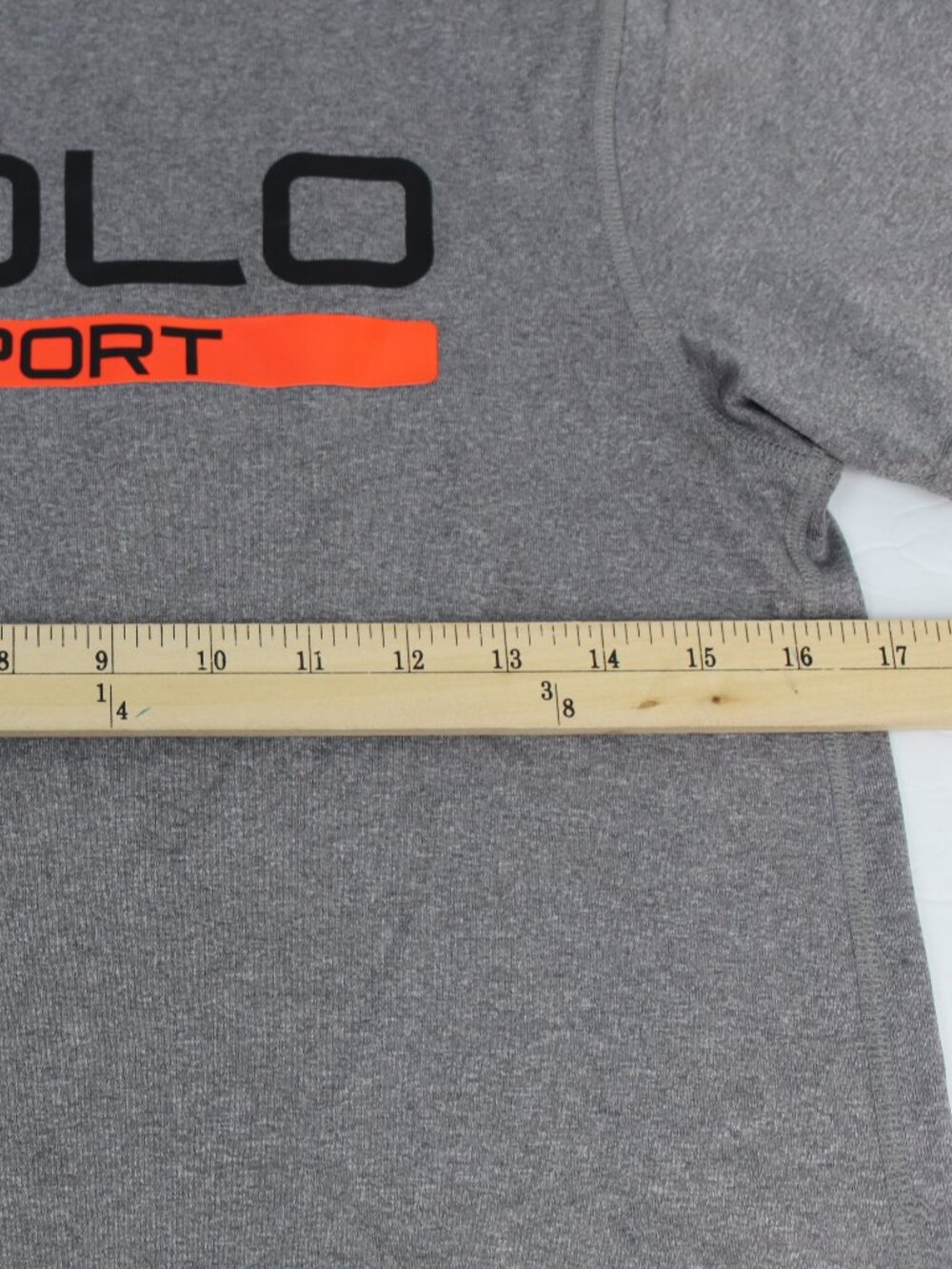 Polo Sport Dri-Fit Youth Boys Performance Gray Shirt Size Medium - Picture 3 of 6